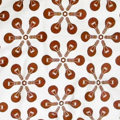 Fabriko blomma brun Farbriko blomma brun