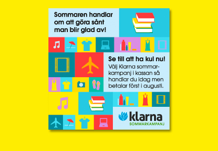 Klarna sommarkampanj